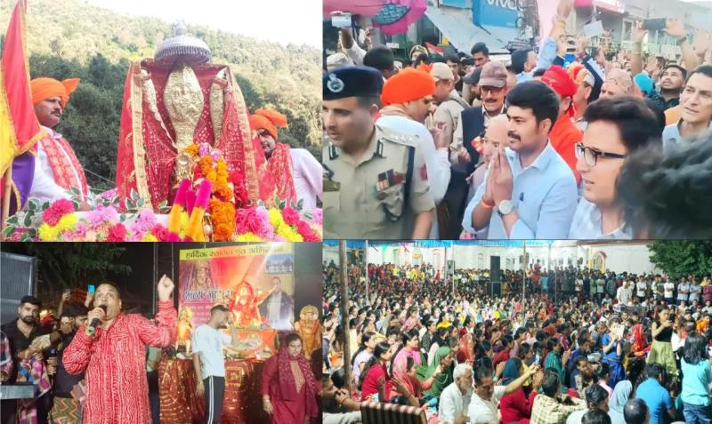 Annual Machail Mata Yatra 2023: Grand Jagran organised at Gori Shankar Mandir on arrival of Pavitra Chari to Kishtwar