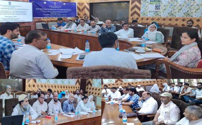 School Education department Kupwara organizes Stakeholder Workshop