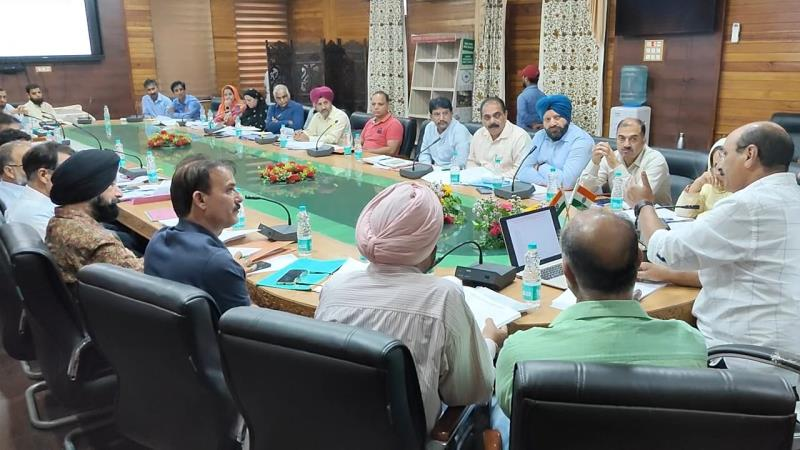 Director Agriculture reviews physical & financial progress on implementation