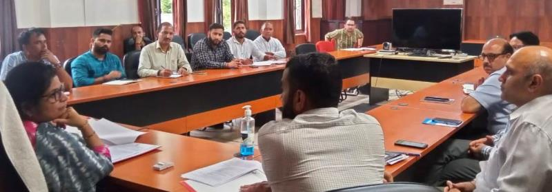 Arrangements for Shri Baba Buddha Amarnath Ji Yatra reviewed at Reasi