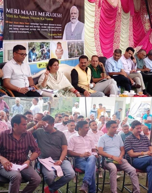 DC Reasi presides over Public Outreach camp at Panthal