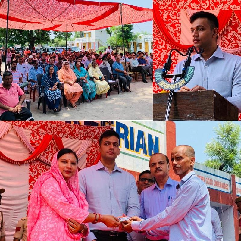 DC Kathua presides over public outreach programme at Keerian