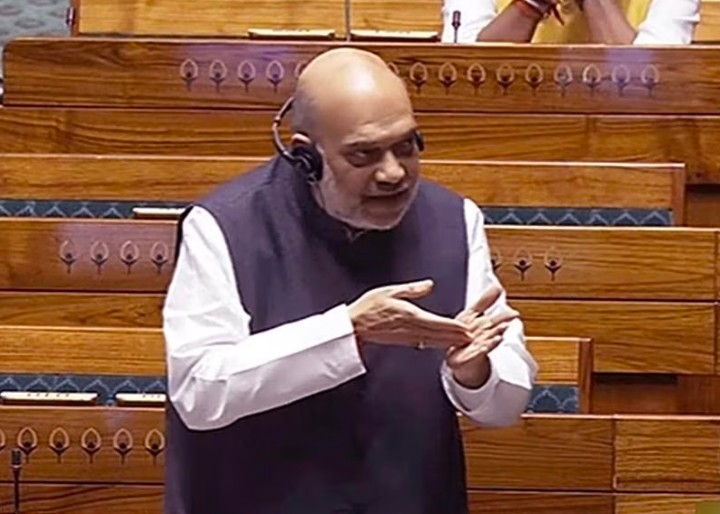 ‘One flag, one PM, one constitution’ not a political slogan: Amit Shah in Lok Sabha