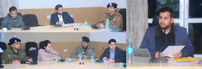 DC Samba Abhishek Sharma today convened a crucial meeting of Multi Department Task Force to combat issue of illegal mining in the district