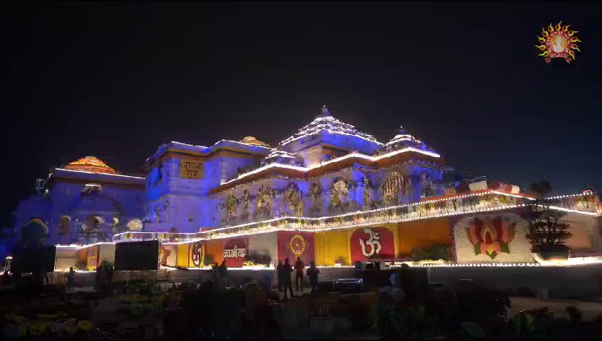 Glimpses of Shree Ram Temple in Ayodhya