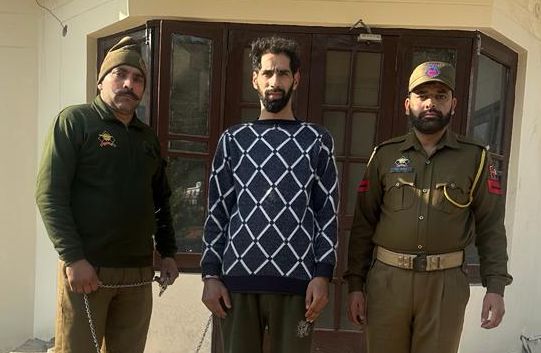 REASI POLICE TIGHTEN NOOSE ON NARCOTICS SMUGGLERS, CHARAS LIKE SUBSTANCE RECOVERED: NARCOTICS SMUGGLER ARRESTED