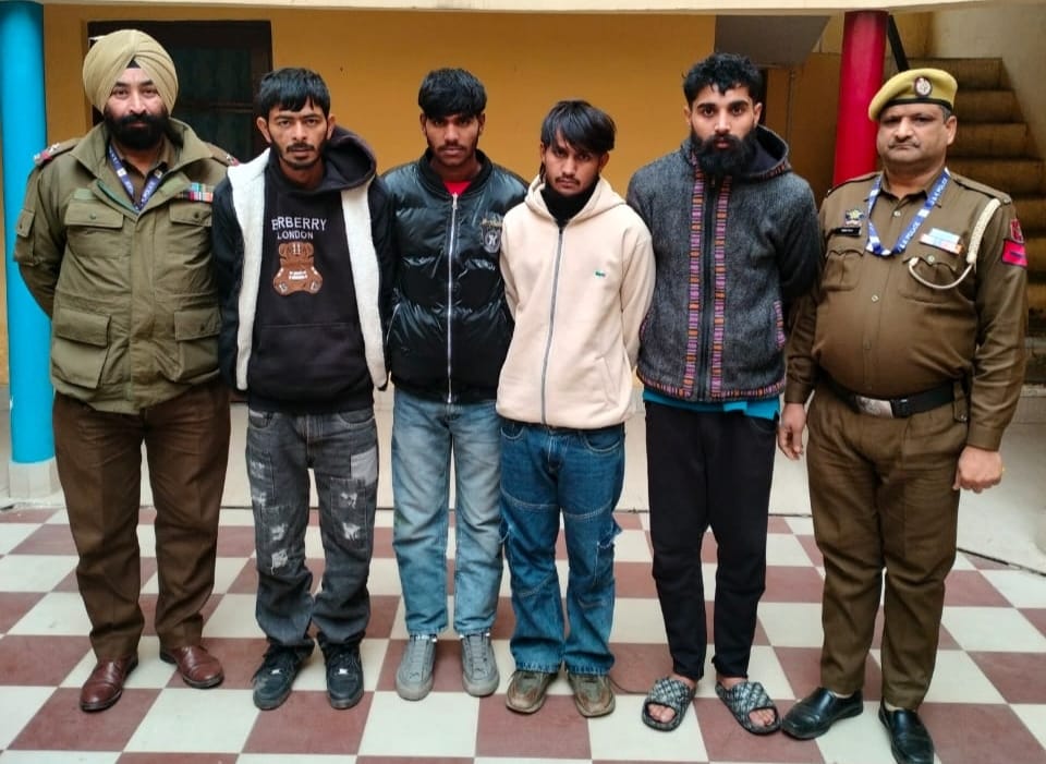 SAMBA POLICE ACHIEVED BIG SUCCESS, APPREHENDED 5 NOTORIOUS SNATCHERS