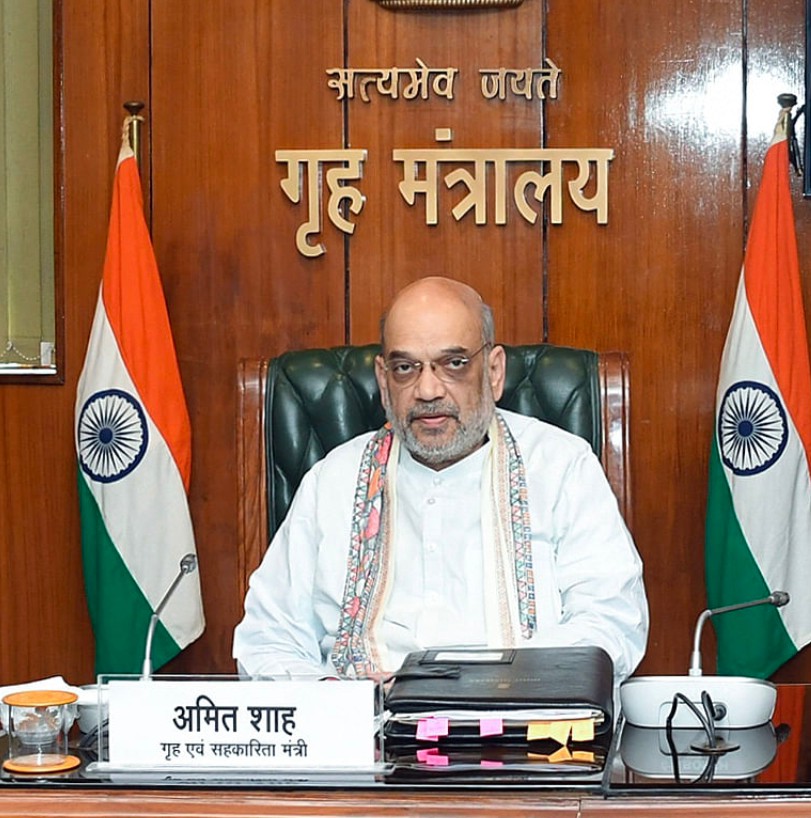 Union Home Minister Amit Shah to hold a high level meeting in Delhi today: LG, top officials to attend