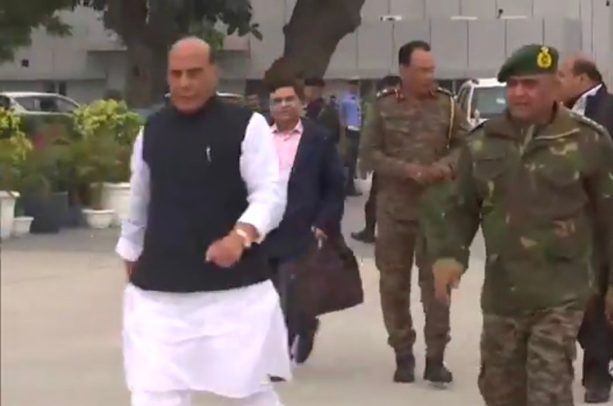 Defence Minister Rajnath Singh departs to Siachen from Delhi: Celebrate Holi with Armed Forces