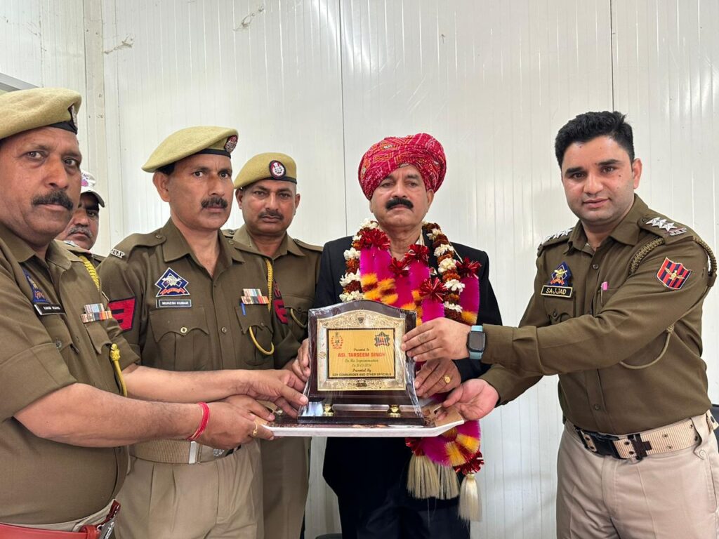 IRP-19TH BATTALION KATHUA ORGANIZED FAREWELL FUNCTION IN THE HONOUR OF RETIRING OFFICERS/OFFICIALS