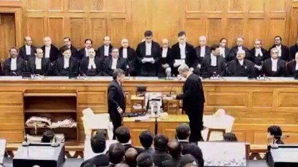 Watch: Justice N Kotiswar Singh takes oath as a Supreme Court judge, CJI DY Chandrachud administering the oath