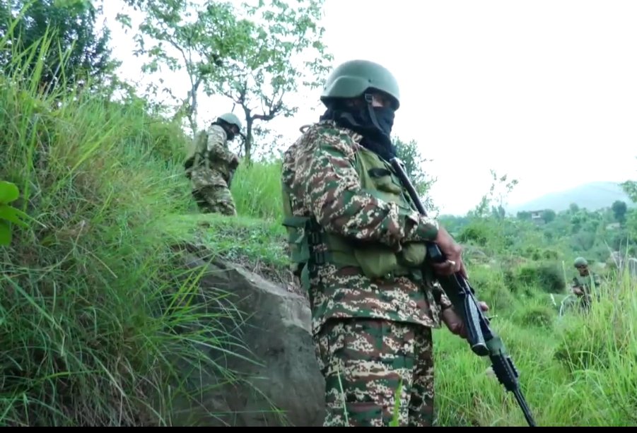 Anti-terrorism operation underway in Udhampur’s Basantgarh: Indian Army, Special Forces, J&K Police leading the operation