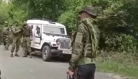 Breaking: Exchange of fire taken place between terrorists & Security forces near Kheri Mohra Rajouri