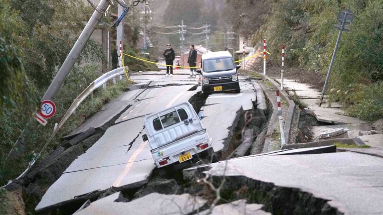 7.1 magnitude earthquake struck southern Japan