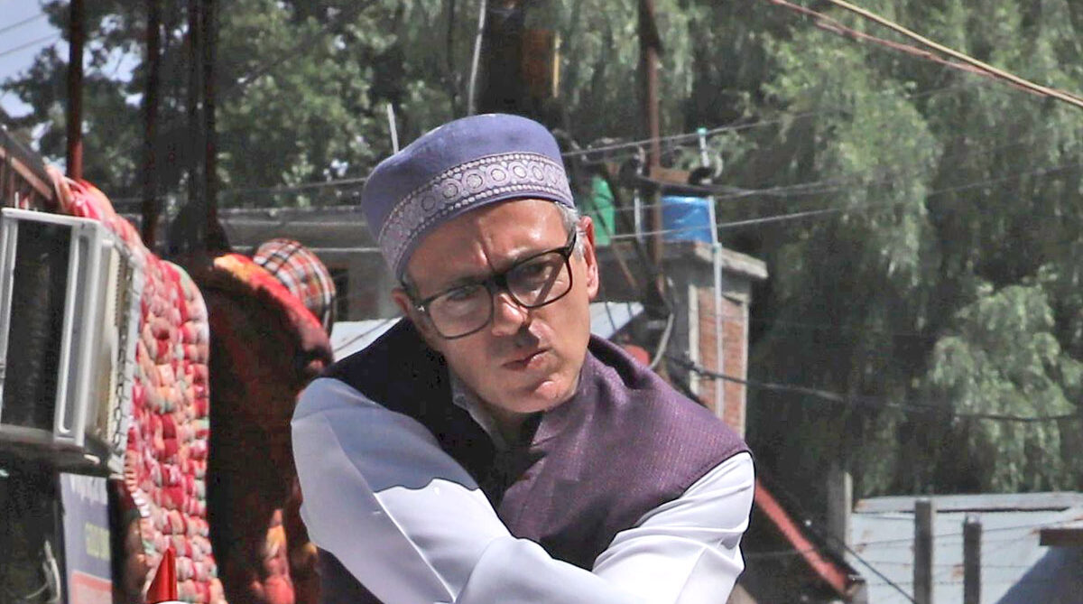 Omar dares Er Rashid: ‘I will accompany you upto Tihar jail, will you leave the field?’