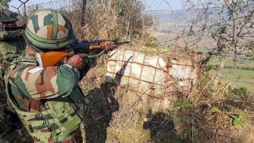 Indian Army foiled a major infiltration attempt in the Nowshera sector of Rajouri: Two terrorists killed