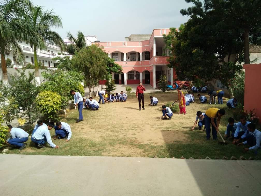 NDA Organizes Swachhta Hi Seva Cleanliness Drive at Rajesh Public High School, Bishnah