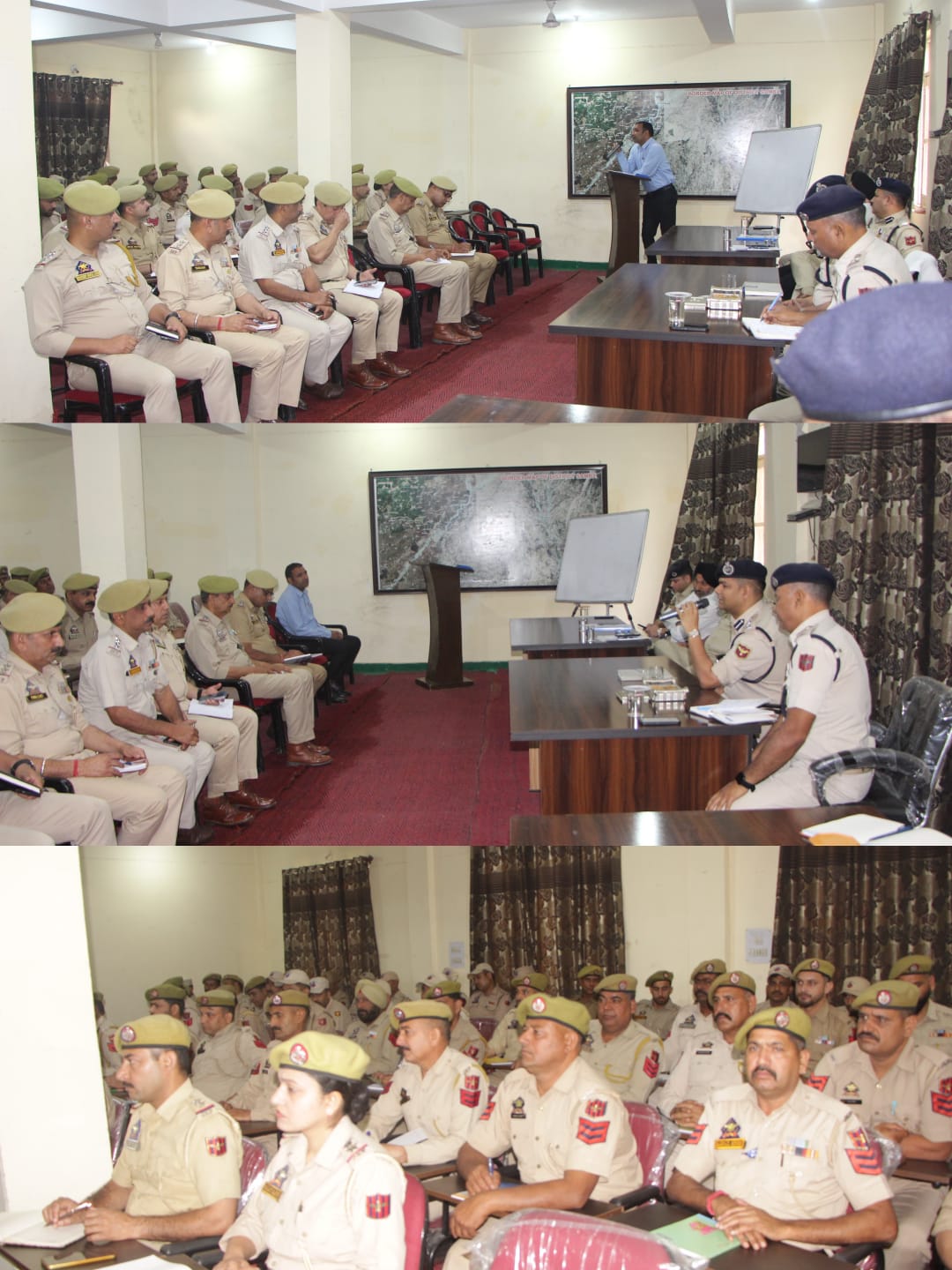 TWO DAY SPECIALIZED TRAINING PROGRAMME ON VIP SECURITY COMMENCES AT DPL SAMBA