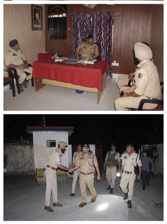 SSP SAMBA CONDUCTS EXTENSIVE TOUR OF RAMGARH SECTOR; REVIEWS SECURITY ARRANGEMENTS OF BORDER AREAS