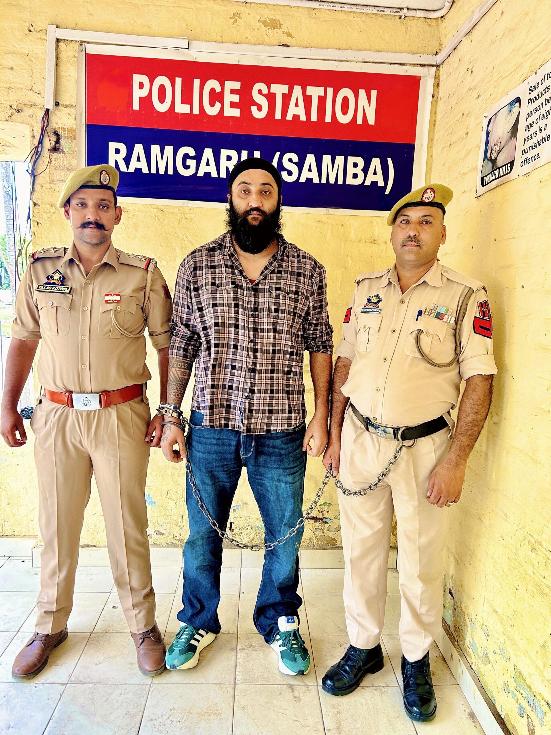 HARDCORE GANGSTER PRITAM SINGH @SETHI BOOKED UNDER PSA BY SAMBA POLICE